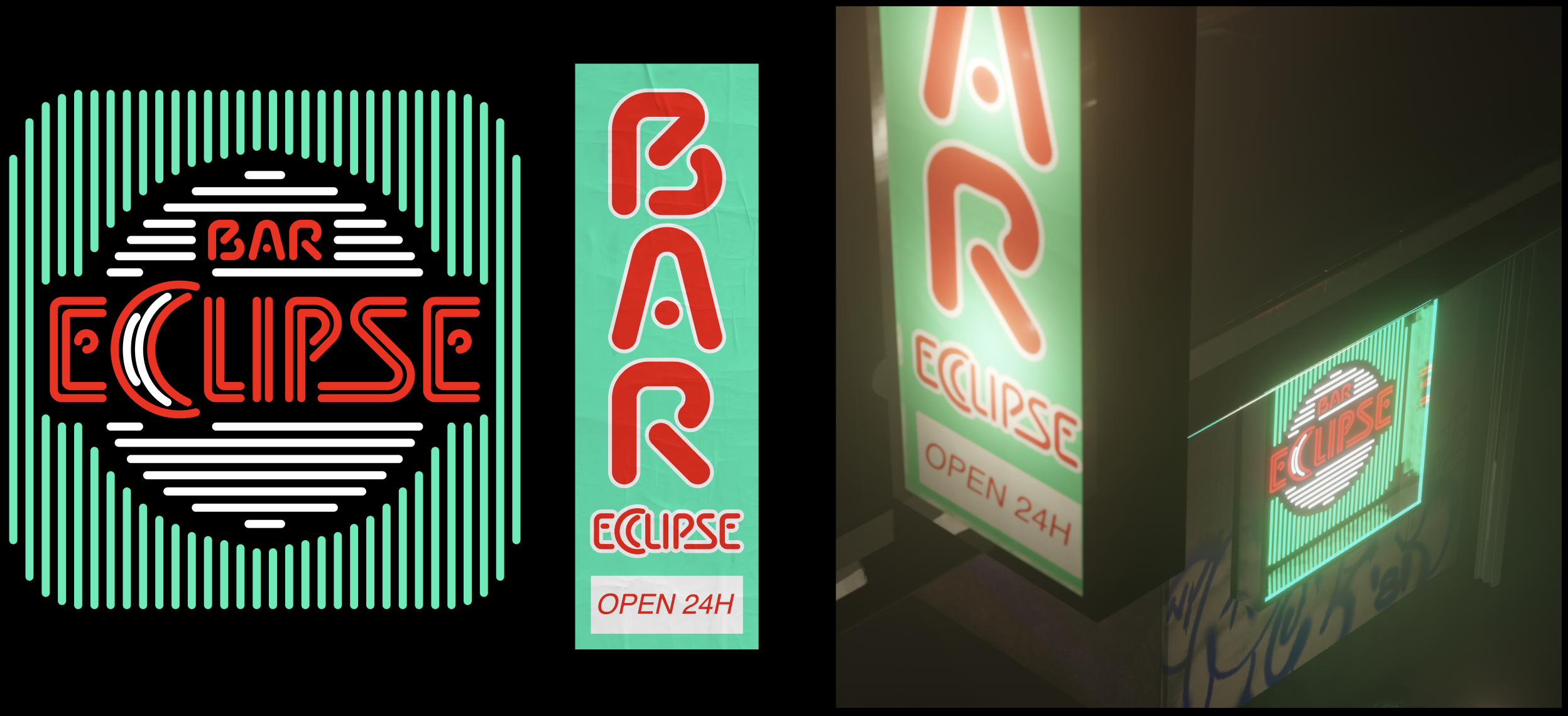 Bar Eclipse signage